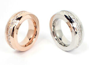 �y���������z�W���G���[�E�A�N�Z�T���[ �V���o�[�s���N�X�`�[���X�g���X���_���Q�[���Q���g�����Oanello donna in acciaio rosa argento strass moderno gedangelt dellamicizia