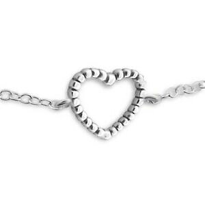 yzWG[EANZT[ Vo[n[guXbgVo[EFfBOn[gbracciale cuore argento 925 argento da donna donne ragazza amore love bff matrimonio heart