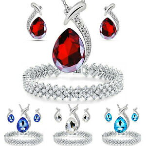yzWG[EANZT[ XeBOZbglbNXXtXL[NX^g[[RuXbgCOnuova inserzioneset regalo collana rimorchio cristallo swarovski R orecchi