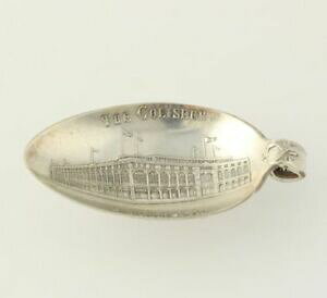 yzWG[EANZT[ NtgBe[WXv[y_gX^[OZgVo[nuovo artigianale vintage souvenir cucchiaio ciondolo argento sterling st