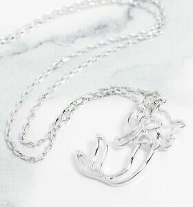 yzWG[EANZT[ zCgS[hBVbLg}[ChAGR^[lbNXufficiale placcato in oro bianco sirenetta ariel contorno collana