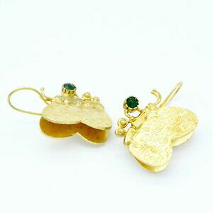 yzWG[EANZT[ ACXo^tCAQ[gCOS[hbLZ~vVXWFXg[nhorecchini in agata aylas farfalla 21ct placcato oro semi preziosi gemsto