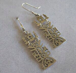 yzWG[EANZT[ LVR^XRt[_messicano taxco 925 argento albero della vita uccelli forma frida fatto a mano