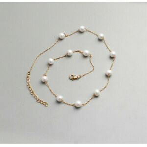 �y���������z�W���G���[�E�A�N�Z�T���[ collana dorato corto piccolo perle bianco placcato oro sottile elegante jx1