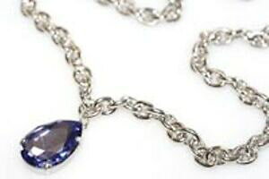 yzWG[EANZT[ rW[nXPbg~gOZXtXL[NX^t@[uEH[le bijou halskette mit grosem swarovskikristall 60 cm, farbwahl