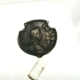 【送料無料】ジュエリー・アクセサリー ビジューアンシエンブローシュジャンヌダルクメタルアルジャンテbijou ancien broche jeanne darc metal argente k2