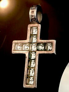 �y���������z�W���G���[�E�A�N�Z�T���[ �_�C���o�[�O�J�[���v�����Z�X�J�b�g���B���e�[�W�Z�b�g�V���o�[�n���M���O�N���X�I��dyrberg kern princess cut cz set vintage croce pendente a dargento su rame