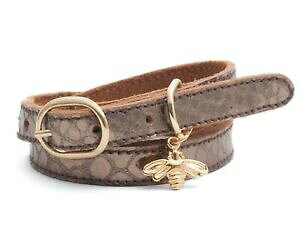 yzWG[EANZT[ _ubvuXbgS[h^Kr[y_gVfU[cinderela b in pelle con doppio avvolgi il bracciale  60 oro targa bee ciondolo