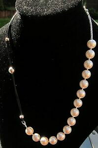 yzWG[EANZT[ XtXL[Vo[obNAU[lbNXreal leather collana con perle 925 fibbia argento realizzati con elementi swarovski