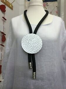 yzWG[EANZT[ ChChCcQbNGLZgbNlbNXSy_g^made in germany lagenlook eccentrico collana con pendente lunghi in gomma metallo