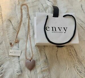 yzWG[EANZT[ uh^OobOn[glbNXcollana con cuore con nuovo di zecca tag amp; borsa regalo