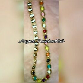 【送料無料】ジュエリー・アクセサリー ミーナレジーナネックレスミーナカリビアデシヴォネックレスil nostro meena regina collana meenakari collana biadesivo indossabile da entrambi i