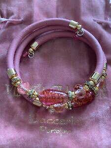 �y���������z�W���G���[�E�A�N�Z�T���[ �u���X���b�g���F�l�c�B�A�N���V�b�N�_�u���X�g�����h�|�[�g�A�b�v�C�^���Abracelet venezia classica double strand bought in porto fino italy