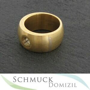 yzWG[EANZT[ XeXOmmelano magnetic ring in acciaio inox giallo dorato 10 mmmatt tg 60