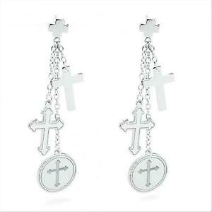 �y���������z�W���G���[�E�A�N�Z�T���[ �y���_���g�C�������O�R���N�V�����S�e�B�J�X�`�[���N���Xorecchini pendente donna sagapo sgt21 collezione gotika croci acciaio