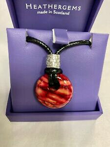 yzWG[EANZT[ heathergems round todas heather tanga pingente vermelho ajustavel hp37