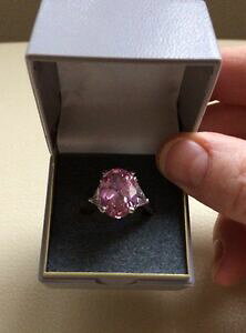 �y���������z�W���G���[�E�A�N�Z�T���[ �s���N�����O�h���X�T�C�Yedco rosa abito anello taglia no nuovo