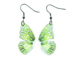 yzWG[EANZT[ EBOCO~juOEBOXuCgy_gCOo^tCO[ala orecchini miniblings ali orecchini pendenti brillanti verde farfalla