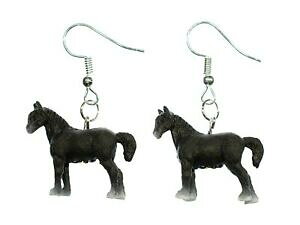 【送料無料】ジュエリー・アクセサリー イヤリングペンダントミニブリングcavallo orecchini pendenti miniblings animale fattoria 25mm