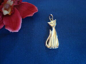 yzWG[EANZT[ `[`[Y`[Lbg`[~GbcFLbcg[[Vo[ciondolo charms gatto charms mietze cats rimorchio 925 argentocc 300