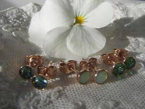 yzWG[EANZT[ NGXgLNhCO{^[YS[hx[VbNorecchini qudo bottone 5mm oro rosa con swarovski elementsmolti colori basic