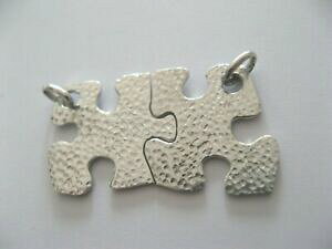 yzWG[EANZT[ JbvVo[pYuieBy_gR[hciondoli puzzle bulinati in argento 925 per coppia luilei cordini gratis