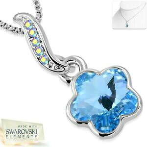 yzWG[EANZT[ [OS[fzCgS[ht[`[lbNXGCO}NX^lega con oro bianco dorato collana di fascino da fiore con cristalli da aiguema