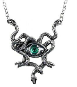 yzWG[EANZT[ COhSSlbNXSVbNwrEBbJalchemy englandgorgon s eye collana, serpenti gothic, pagano wicca strega, il male