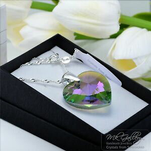 �y���������z�W���G���[�E�A�N�Z�T���[ �V���o�[�X�^�[�����O�p���_�C�X�V���C���l�b�N���X�n�[�g�N���X�^���o�C�X�����t�X�L�[R925 argento sterling collana paradise shine 28 mm cuore cristalli di swarovsk