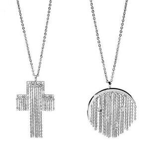yzWG[EANZT[ gJ[elbNX`[X`[E[}NXNXXtXL[collana morellato sipario charms acciaio donna croce cerchio cross swarovski