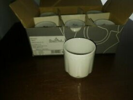 【送料無料】キッチン用品・食器・調理器具・陶器　ヴィンテージローゼンタール中国セットモンビジューオールホワイト磁器コーヒーボックスVintage Rosenthal China SET (6) Monbijou ALL White Porcelain Coffee BOX OF 6 NIB