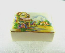 【送料無料】キッチン用品・食器・調理器具・陶器　ヴィンテージエンパイアイングランド磁器装身ジュエルボックスVintage Empire England 654 Porcelain Trinket Jewel Box
