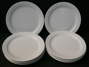 yzLb`piEHEE@EBAY\m}ő̔pƃo^[v[g8 WILLIAMS SONOMA 6 1/4 SOLID WHITE BREAD AND BUTTER PLATES