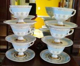 【送料無料】キッチン用品・食器・調理器具・陶器　ロイヤルポルゼランヴィンテージティーセットティーカップと料理の多く。素敵な状態Royal Porzelan Vintage Tea Set - lot of 6 tea cups and Dishes. Nice condition!