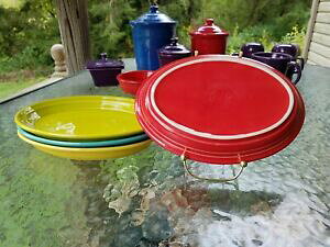 yzLb`piEHEE@Zbgȑȉ~`vb^v[gFOX^[RCYq}VtBGX^set 4 small OVAL PLATTER PLATE scarlet lemongrass turquois