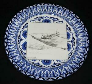 yzLb`piEHEE@CEh[gEMu\EK[YEEBhEthv[gނ͒ނɍsRoyal Doulton GIBSON GIRLS Widow  Friend Plate THEY GO FISHING 1