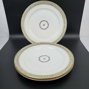 yzLb`piEHEE@AeB[N[WtXfBi[v[gsÑoƖYꎄAntique GDA Limoges France Dinner Plates - Pink Roses  Forget Me Nots - S/3