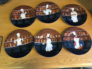 yzLb`piEHEE@KCErbtFEEBAE\m}̃T_v[gZbgSet of 6 Salad Plates LES CHEFS by Guy Buffet William Sonoma
