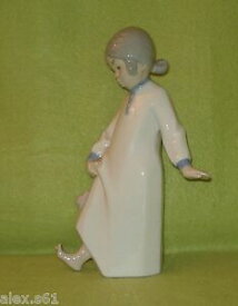 【送料無料】キッチン用品・食器・調理器具・陶器　レックススペイン磁器フィギュア女の子処女Rex Spain Porcelain Figurine Girl Virgin