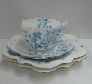 Sea Island Imports Blue & White Porcelain Serving Bowl Coriander 