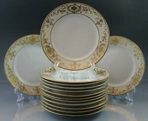 yzLb`piEHEE@m^PNX}X{[Zbgpo^[v[gNoritake 175 / 16035 Christmas Ball Porcelain Set of 14 Bread  Butter Plates