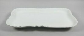 【送料無料】キッチン用品・食器・調理器具・陶器　ハビランド中国マルセイユ長方形サービングプラッターHaviland China MARSEILLE-ALL WHITE 14 Rectangular Serving Platter
