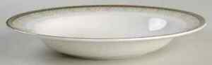 市販 キッチン用品・食器・調理器具・陶器　ロイヤルグラフトンマジェスティックグリーンリムスープボウルRoyal Grafton MAJESTIC GREEN Rimmed Soup Bowl 1410210
