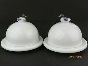 yzLb`piEHEE@S[WXȃyCCC[WtX~j`Ah[o^[M_bNGORGEOUS PEINT MAIN LIMOGES FRANCE MINIATURE porcelain DOMED BUTTER