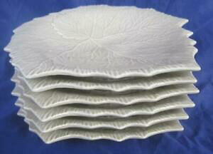 yzLb`piEHEE@EBAY\m}uhEtv[g܂͐󂢃{Ex[WJ[LC^AWilliams Sonoma 6 Grape Leaf Plates or Shallow bowls Beige Khaki 10 Italy