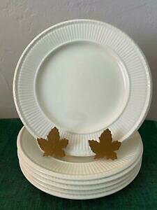 yzLb`piEHEE@CMXōꂽT_v[g̃GgAZbg̃EFbWEbhWedgwood of Etruria EDME Set of 7 SALAD PLATES Made in England Free Shipping