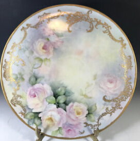 【送料無料】キッチン用品・食器・調理器具・陶器　バラの充電器のプラークの版12.5” Roses Charger Plaque Plate