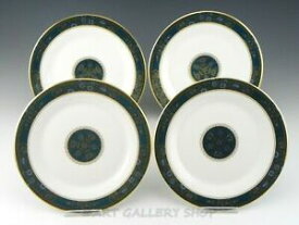【送料無料】キッチン用品・食器・調理器具・陶器　ロイヤル・ドルトン・イングランドカーライルサラダプレートセットミントRoyal Doulton England H5018 CARLYLE 8 SALAD PLATES Set of 4 Mint
