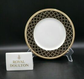【送料無料】キッチン用品・食器・調理器具・陶器　ロイヤル・ドゥルトン・バロネス・アクセント・ランチョンプレートRoyal Doulton BARONESS Accent Luncheon Plate NWT