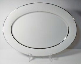 【送料無料】キッチン用品・食器・調理器具・陶器　オックスフォードホワイトエコーオーバルプラッター優秀Oxford WHITE ECHO 16 Oval Platter EXCELLENT